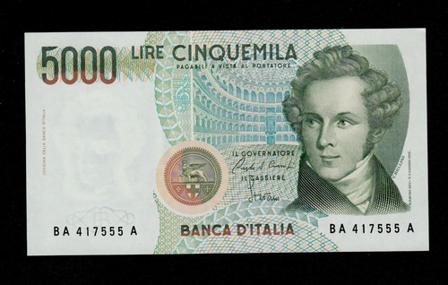 Italy 5000 lire - italy,