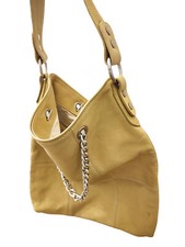 ? BORSA A SACCO Pennyblack 100% PELLE, Giallo Senape – Eleganza e Stile ?