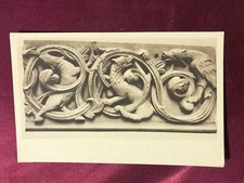 circa 1950 BONN Münsterkirche-Frigio al coro-stampa su rame pressa manuale-AK-16