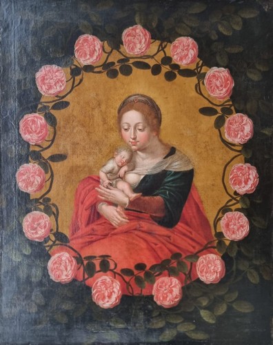 Madonna con bambino - madonna, in