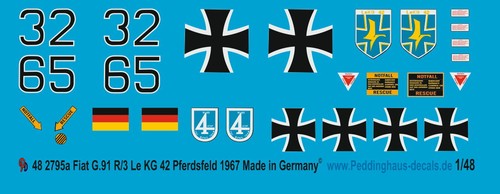 Decalcomanie peddinghaus 48 - peddinghaus, 1/48