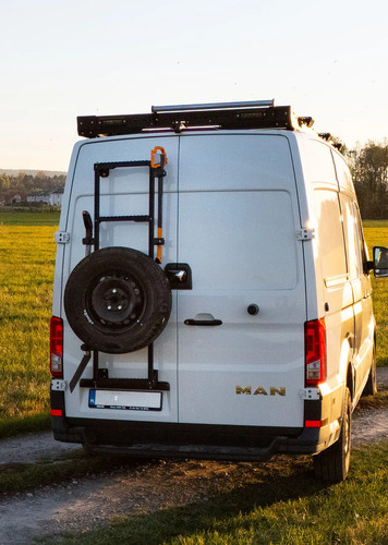 Scala posteriore alluminio - posteriore, in