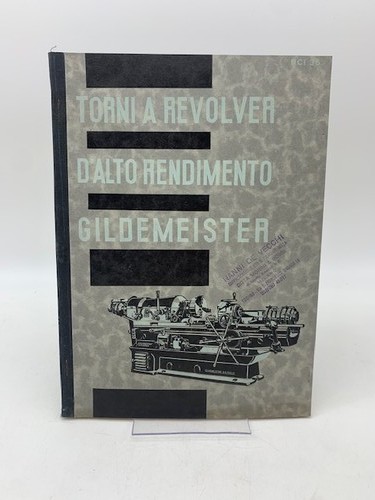 Catalogo commerciale torni - catalogo,