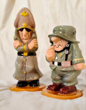 NOVITA' Coppia Sturmtruppen Fumetti anni 70 Bonvi  Ceramica Statuette