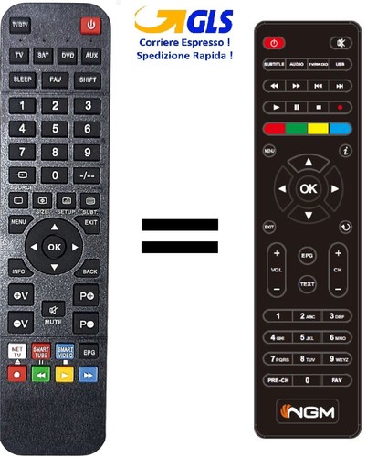 Telecomando gia programmato - telecomando,