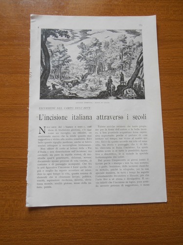 1934 incisione italiana - 1934, l'