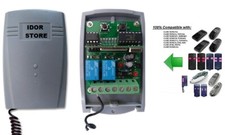 Ricevitore radio ricevente 433 Mhz 2 canali compatibile varie marche cancello