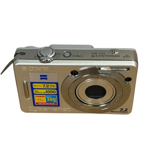 Sony cybershot dsc - cybershot, dsc-w55