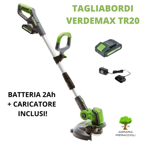 Trimmer tagliabordi batteria - a,