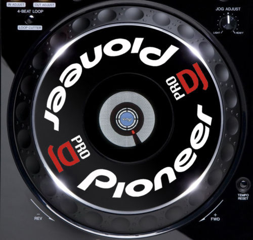 Pioneer pro cdj jog - cdj, slipmat