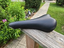 Sella Selle Italia Turbomatic 4 in pelle nera Made in Italy, fondo di magazzino