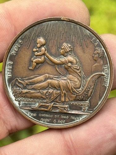 Médaille naissance henri - médaille,