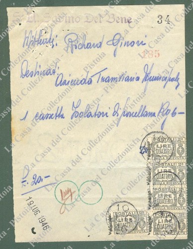 Storia postale repubblica - postale,