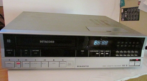 Vtg sanyo betamax - vtg, vcr