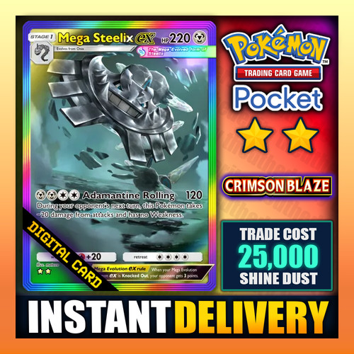 Mega steelix pokemon tcg - steelix,