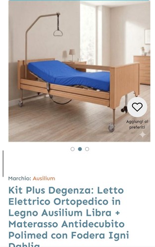 Letto ortopedico elettrico - , +
