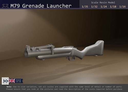 Lanciagranate m79 modello - lanciagranate,