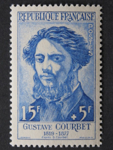 Timbre france gustave - france,