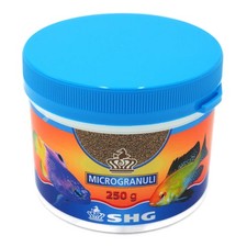 SHG Microgranuli 250 gr – Mangime pesci tropicali e marini ad alta digeribilità