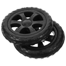  2 Pcs Trolley Cart Wheels