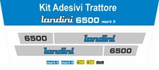 KIT ADESIVI DECALCOMANIA TRATTORE LANDINI 6500 COMPLETO DI AVVERTENZE