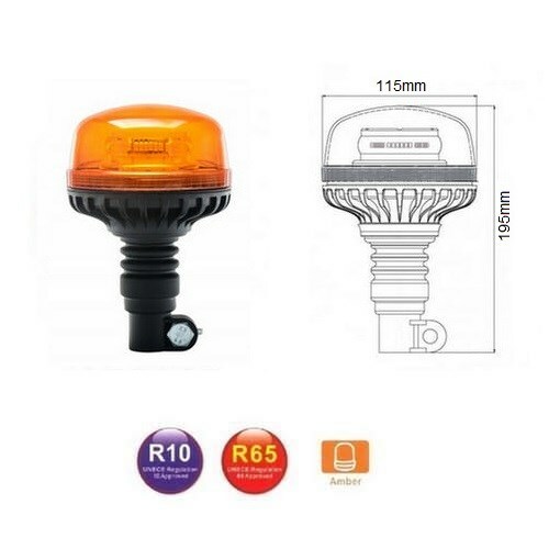 Lampeggiante led arancione - lampeggiante,