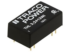 Convertitore THL 3-2413WI: DC/DC 3W UEing: 9-36V 15VDC IAusg: 200mA DIP16 5,4...
