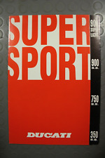 Pubblicità Brochure DUCATI 900 SUPER LIGHT S.S. 750 S.S. 350 S.S.