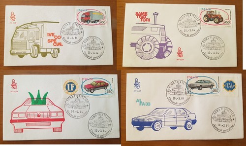 Italia 1984 costruzioni auto - italia,