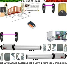 AUTOMAZIONE CANCELLO 5 METRI 2