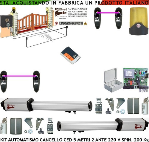 Cancello automatico 2 - cancello, mt