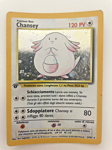 Chansey 102 edizione ita - 3/102,