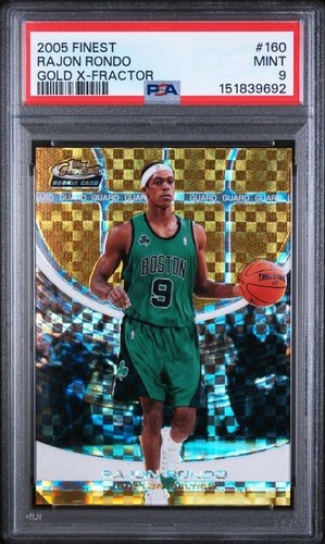 2005 topps finest 160 - finest, rajon