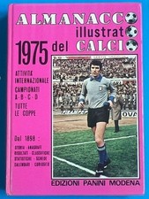 Almanacco ILLUSTRATO DEL CALCIO 1975 PANINI calciatori album figurine DINO ZOFF