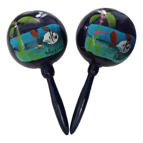 Maracas decorato artigianato - maracas,