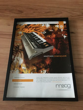 Moog Little Phatty synthesizer-2007 A4 framed advert