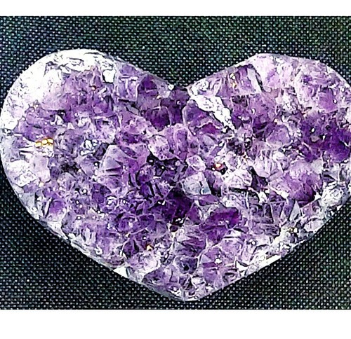 Minerali drusa ametista cuore - drusa,