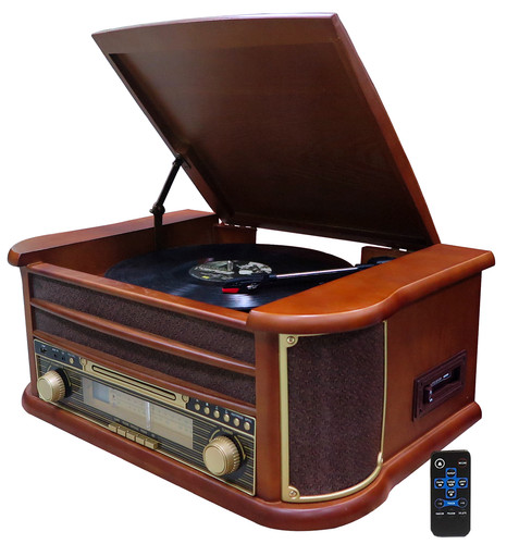 Giradischi nostalgia legno