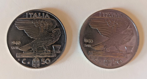 Lotto monete centesimi - lotto, 50