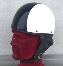 Casco motociclista anni '60 originale usato etichettato tg. S