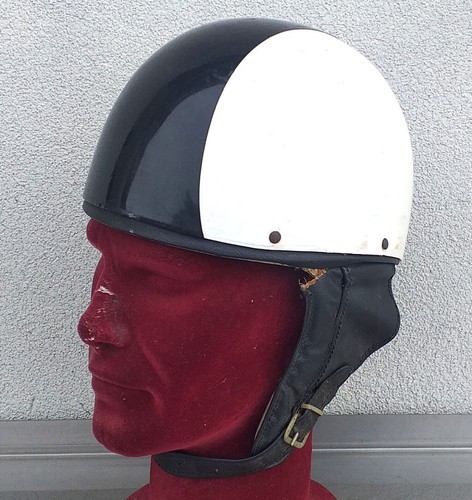 Casco motociclista anni 60 - motociclista, '60