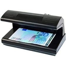 MACCHINA RIVELA E VERIFICA BANCONOTE RIVELATORE DI SOLDI FALSI FINTI A BATTERIA