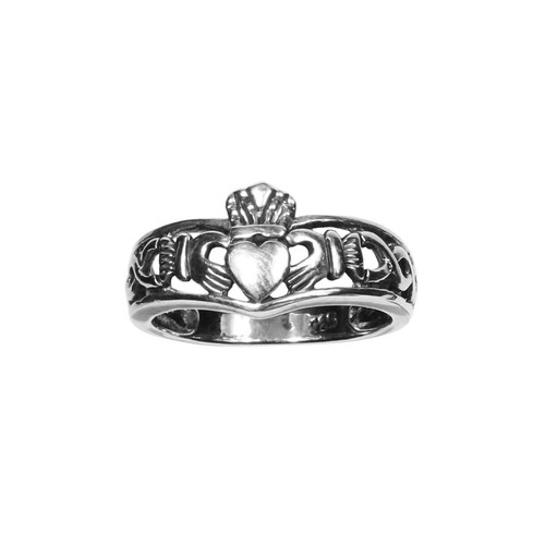 Anello argento con nodo - argento,