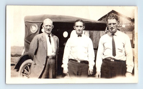 Vecchia foto epoca trio - d'epoca,