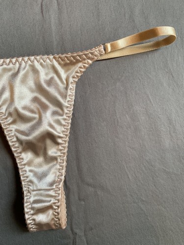 New sexy beige satin - new,