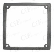 CORNICE TARGA IN PLASTICA NERA