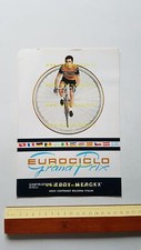 Eurociclo Grand Prix produzione biciclette Eddy Merckx depliant originale