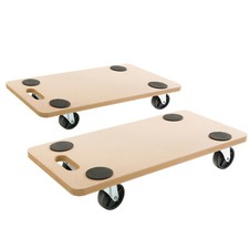AREBOS 2x carrello rotelle per