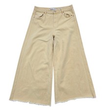 Jeans donna Bershka beige vita