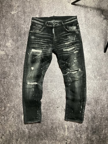 Jeans skater dsquared2 nero - dsquared2,